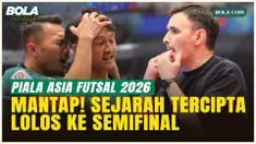 Komentar Hector Souto usai Timnas Futsal indonesia Lolos ke Semifinal Piala Asia Futsal 2026