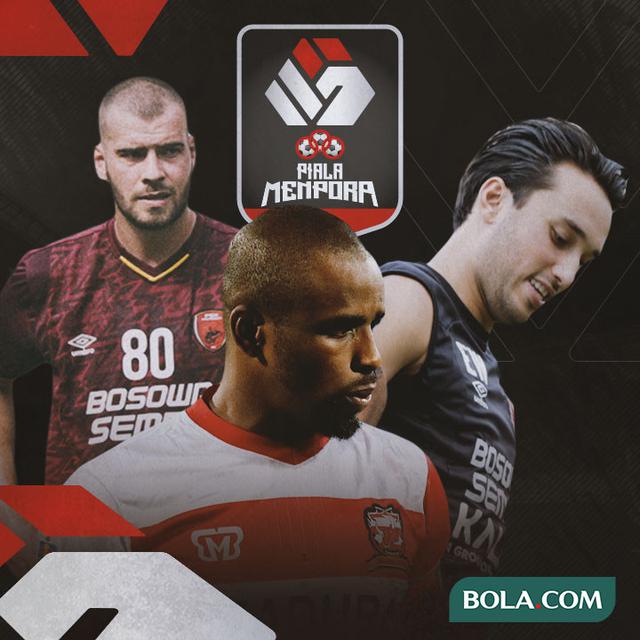 Piala Menpora - Wiljan Pluim, Greg Nwokolo, Ezra Walian