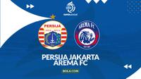 Cover prediksi Persija Jakarta Vs Arema FC - BRI Super League. (Bola.com/Gregah Nurikhsani)