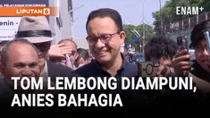Mantan Gubernur DKI Jakarta, Anies Baswedan, bersama pengacara Ari Yusuf Amir dan pakar hukum tata negara Refly Harun, menyambangi Rutan Klas 1 Cipinang, Jumat pagi, untuk bertemu Tom Lembong.