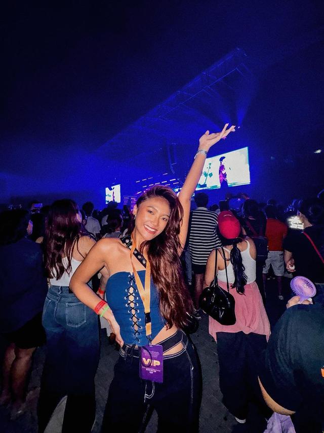 Marion Jola di Konser Bruno Mars