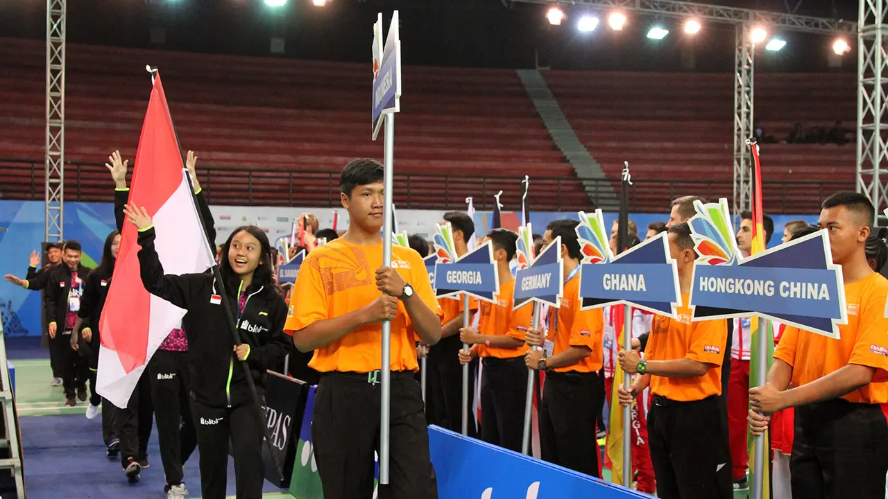 pembukaan World Junior Championships 2017