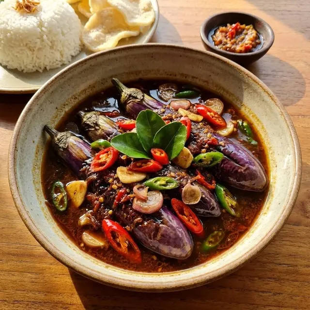 Resep Terong Bakar Santan