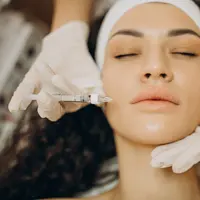 Ilustrasi peraawatan wajah estetik (dok. Freepik/photo created by&nbsp;senivpetro)