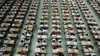 Tes masuk perguruan tinggi atau dikenal dengan Gaokao di China (Reuters)