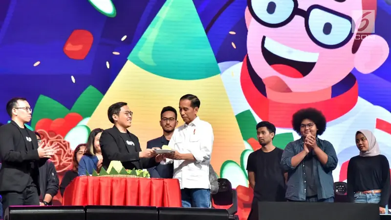 Presiden Jokowi Hadiri HUT ke-9 BukaLapak