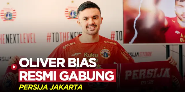 VIDEO: Resmi Diperkenalkan, Oliver Bias Berambisi Juara Liga 1 Bersama Persija Jakarta