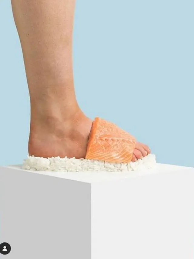 6 Potret Sepatu dengan Desain Bentuk Makanan Ini Kelewat Unik