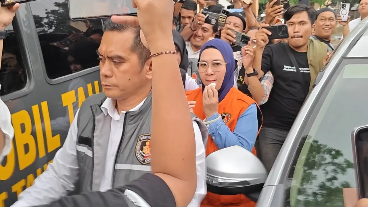 Mantan Bupati Gowa Husniah Talenrang Ditahan Kortas Tipidkor
