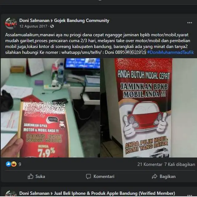 7 Jejak Digital Doni Salmanan Sebelum Punya Rekening Miliaran Rupiah Ini Viral