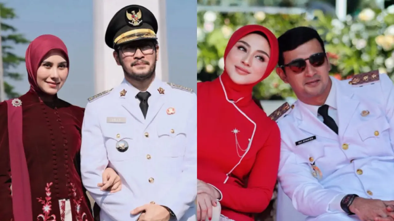 Syahnaz Sadiqah dan Margin yang Kini Menjadi Ibu Pejabat di Bandung saat Upacara Kemerdekaan Indonesia ke-80