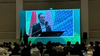 Dewan Pembina Gabungan Pengusaha Kelapa Sawit Indonesia (GAPKI)&nbsp; Joko Supriyono menilai untuk mengimplementasikan biodisel 50 (B50) secara massal diperlukan anggaran yang besar. (Tira/Liputan6.com)
