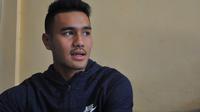 M Rafli kembali ke Arema FC setelah memperkuat Timnas Indonesia U-23. (Bola.com/Iwan Setiawan)