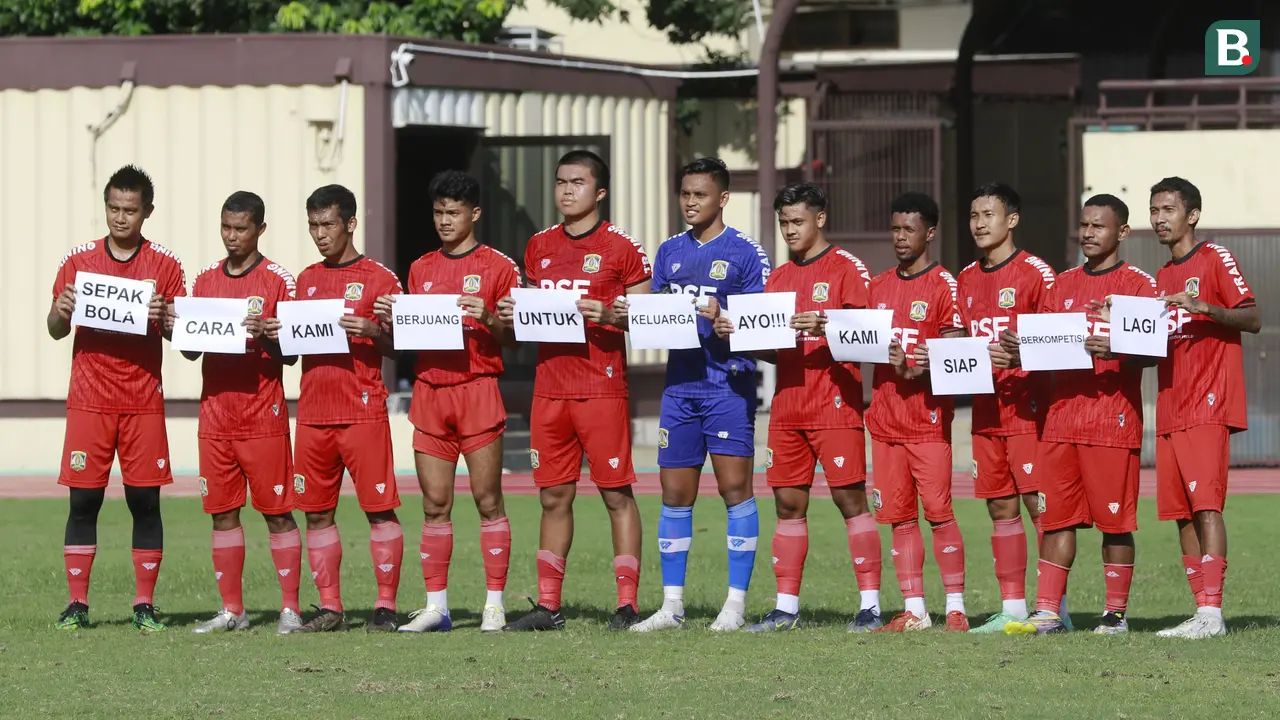 Foto: Liga 2 Belum Jelas, FC Bekasi City Bungkam Persiba Balikpapan dalam Partai Uji Coba