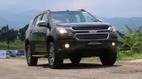 Chevrolet Trailblazer rencananya bakal diluncurkan besok di Jakarta. (Herdi/Liputan6.com)