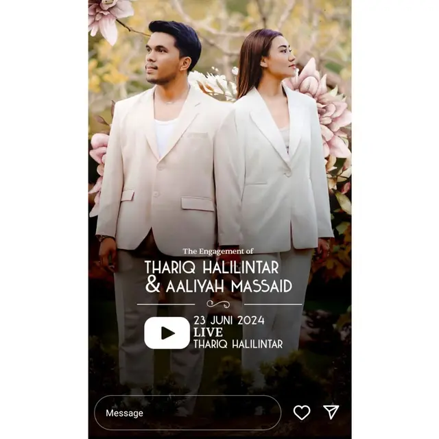 Lamaran Digelar Besok, Ini 6 Potret Persiapan Thariq Halilintar dan Aaliyah Massaid