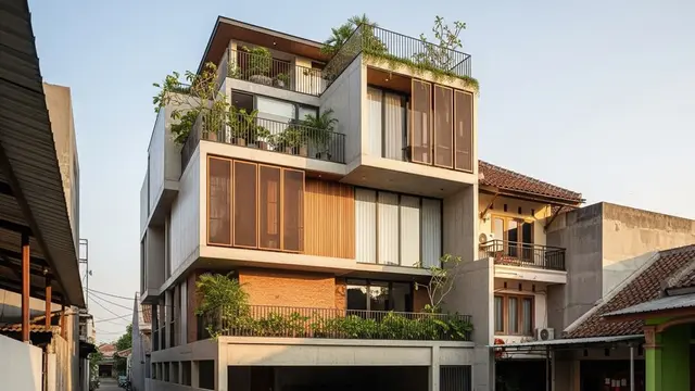 Desain Rumah dalam Gang Tapi Luas