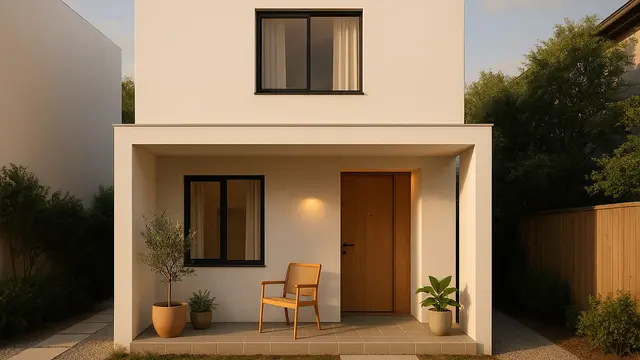 Model Rumah 4x6 Meter Mewah ala Minimalis