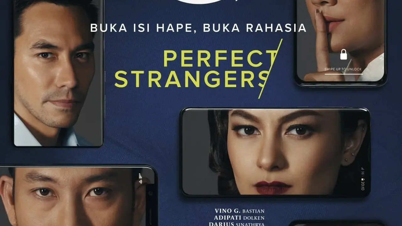 Poster film Perfect Strangers. (Foto: Dok. Instagram @falconpictures_)