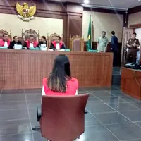 Jessica Kumala Wongso menjalani sidang perdana di PN Jakarta Pusat. (Liputan6.com/Audrey Santoso)