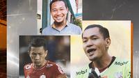 Liga 1 - Ismed Sofyan, Muhammad Ridwan, Wawan Hendrawan (Bola.com/Adreanus Titus)