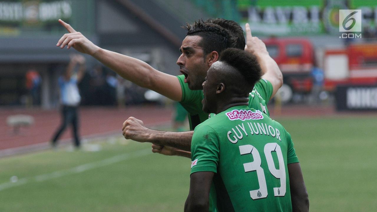 Gol Spaso Antar Bhayangkara FC Unggul Atas Sriwijaya FC