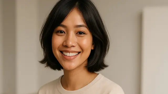 Model Rambut Parisian Bob, Tren Rambut Pendek 2025 untuk Wanita/ Ilustrasi AI