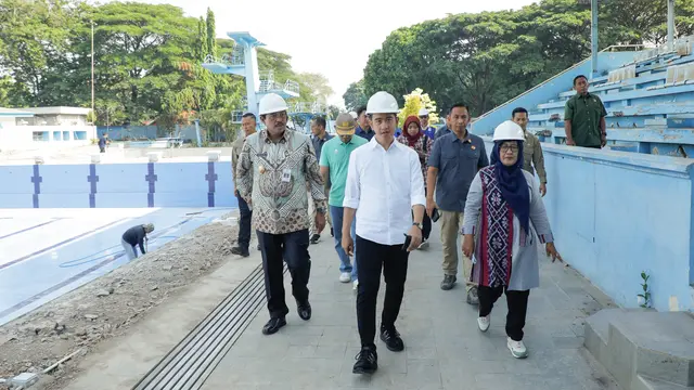 Tinjau Revitalisasi GOR Manahan Solo, Pj Gubernur Jateng Dampingi Wapres Lakukan Kunjungan Kerja