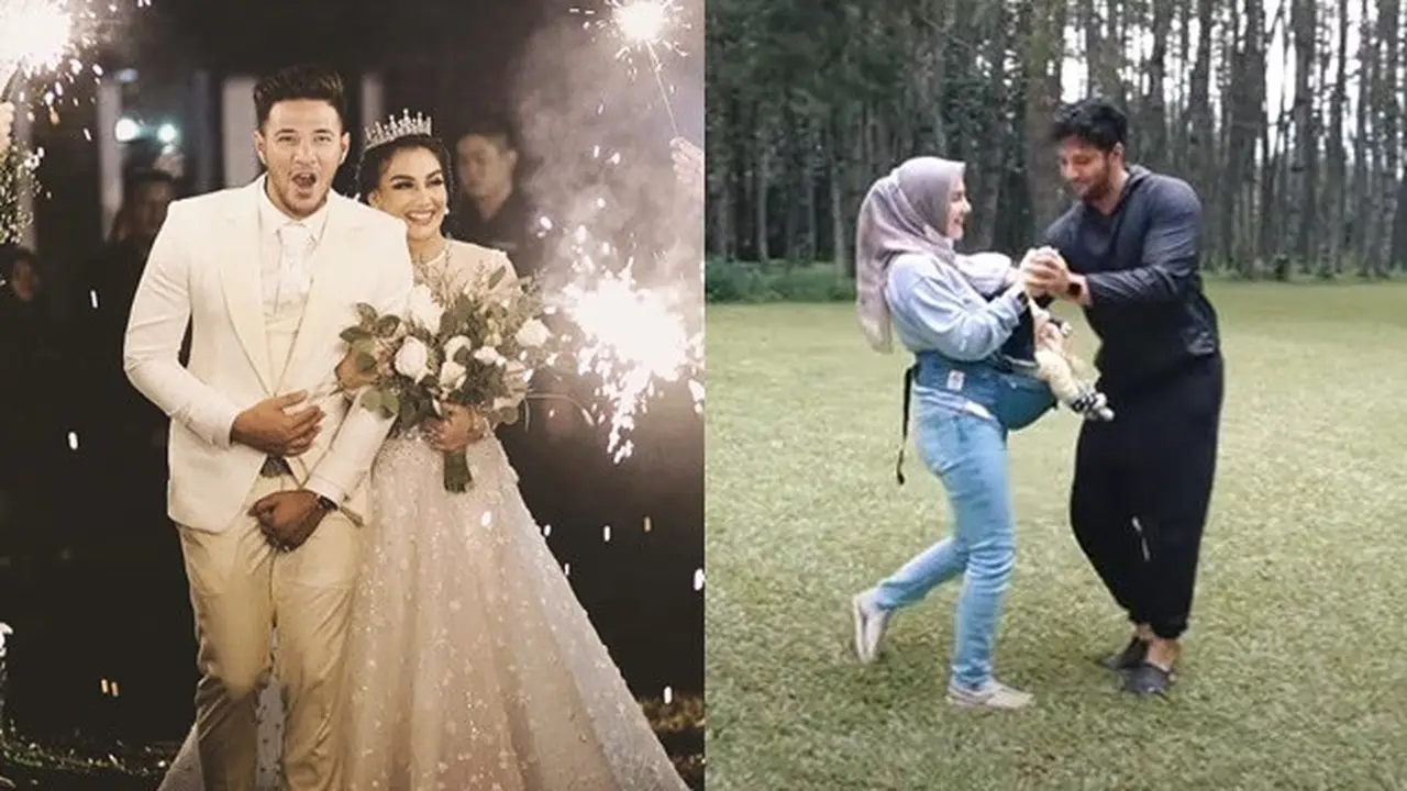 6 Momen Bahagia Irish Bella dan Ammar Zoni Nostalgia ke Tempat Pernikahannya