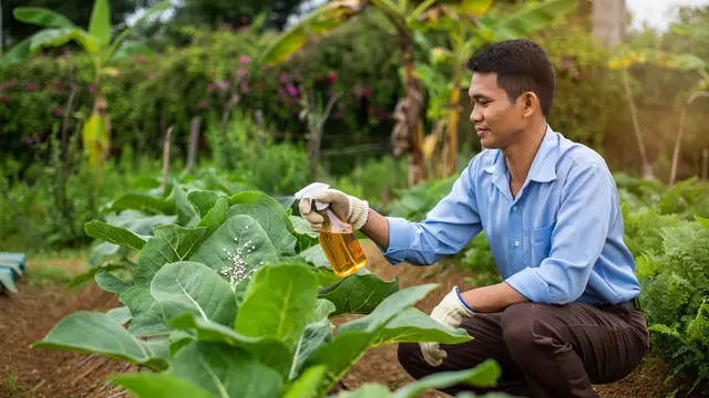 Cara Mengatasi Hama Semut pada Tanaman (Foto: Gemini AI)