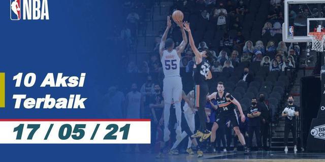 VIDEO: 10 Aksi Terbaik di Hari Terakhir Musim Reguler NBA, Nomor 1 Penampilan Atraktif Brooklyn Nets