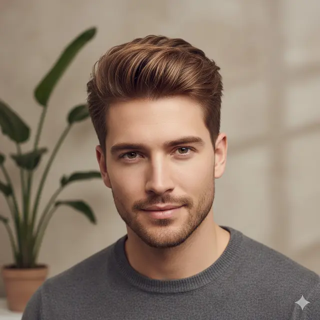 Model Warna Rambut Pria Hilight