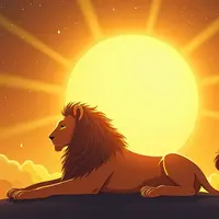 logo ramalan zodiak leo (sumber: AI generated)