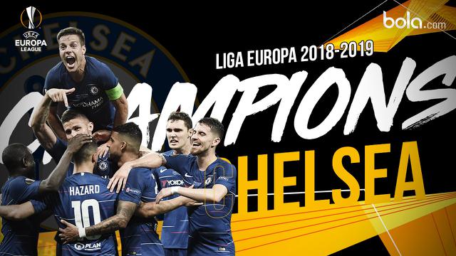 Chelsea juara Liga Europa 2018-2019.