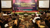 Pertemuan dengan jajaran PC Nahdlatul Ulama Banyuwangi terkait pembahasan new normal bidang keagamaan.