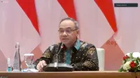 Juru Bicara Kementerian Luar Negeri, Teuku Faizasyah dalam press briefing bersama media pada Kamis (27/10/2022). (Liputan6/Benedikta Miranti)
