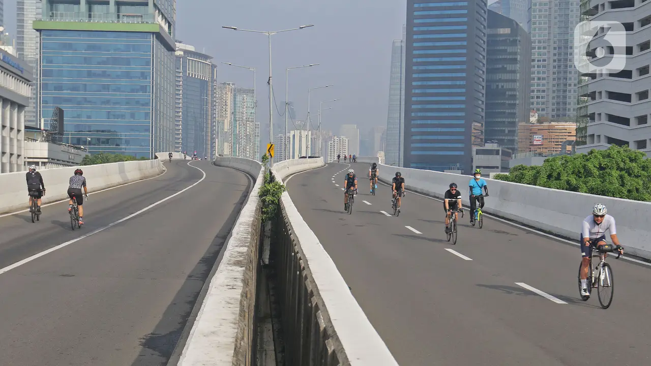 Uji Coba Kedua Road Bike JLNT Kampung Melayu-Tanah Abang