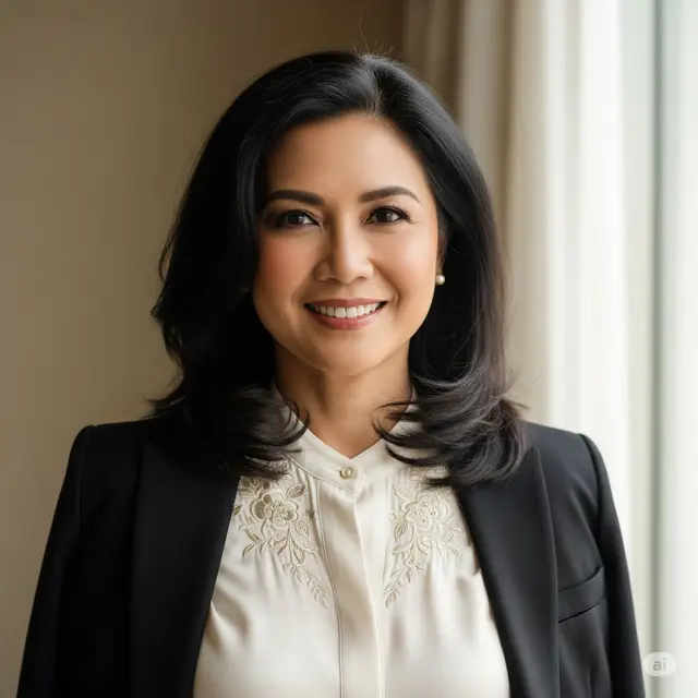 Model Rambut Wanita Paruh Baya agar Terlihat Elegan. Foto: Gemini