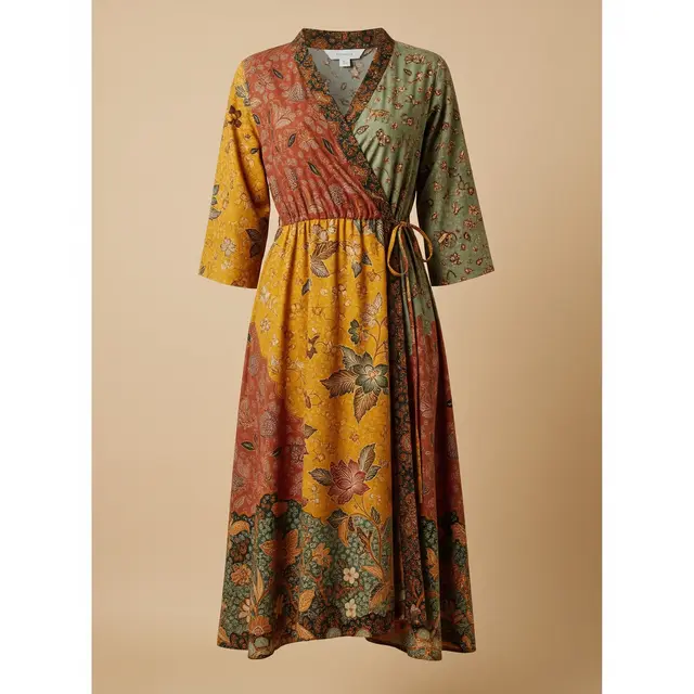 Model Batik Wanita Vintage