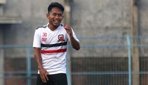 Bintang Madura United, Andik Vermansah. (Bola.com/Aditya Wany)