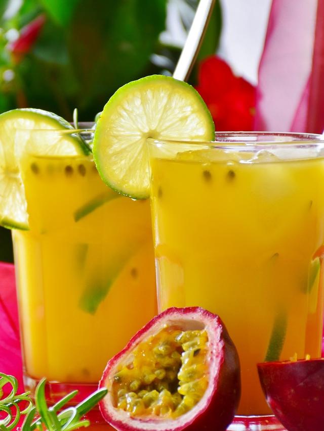 Ilustrasi minuman segar