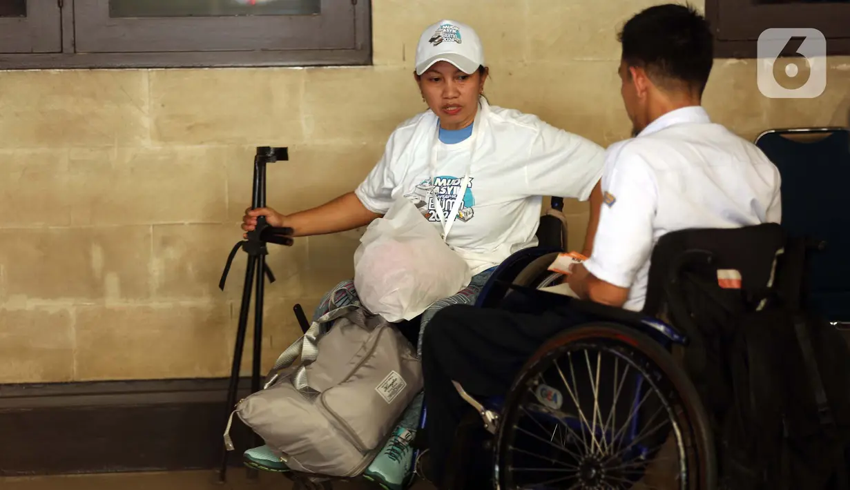 Tahun ini, MRAD mengusung tema Mudik Inklusi Anak dan Disabilitas. (Liputan6.com/Helmi Fithriansyah)