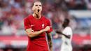 Keempat gol Darwin Nunez tercipta pada menit ke-48, 51', 68', dan 90'. Berkat kontribusi Nunez, Liverpool menang lima gol tanpa balas atas RB Leipzig. (AFP/Ronny Hartmann)