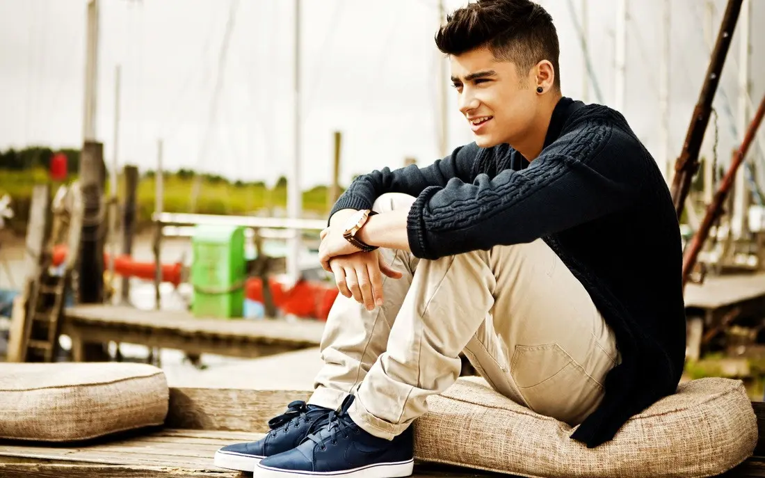 Rambut Zayn Malik. (foto: weebly.com)