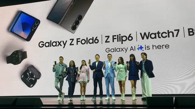 6 Selebriti Bagikan Kecanggihan dan Kecerdasan Galaxy AI di Galaxy Z Fold6 dan Z Flip6