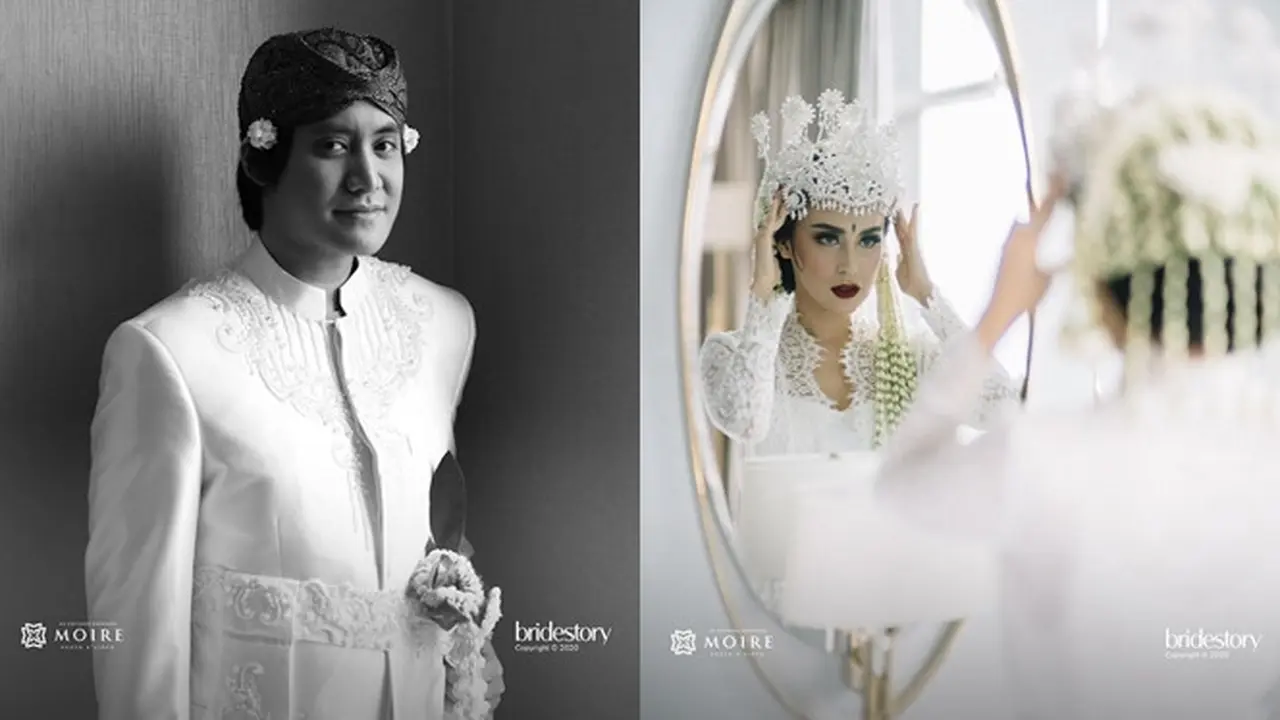 6 Potret Pernikahan Kevin Aprilio dan Vicy Melanie, Hanya Dihadiri Keluarga