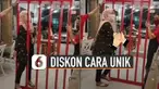 Ada-ada saja cara warung makan untuk mencari pelanggan. Seperti yang dilakukan oleh warung makan ini yang berikan diskon dengan cara unik.