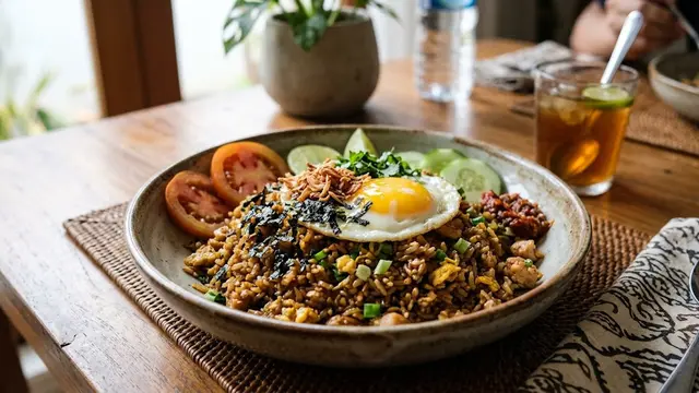 Resep Nasi Goreng Nori Gurih Umami yang Praktis/AI Generated