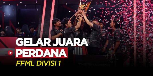 VIDEO: Momen SES Alfaink Raih Gelar Juara Perdana FFML Season 6 Divisi 1