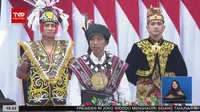 Presiden RI Joko Widodo atau Jokowi saat berpidato dalam Sidang Tahunan MPR RI, Sidang Bersama DPR RI - DPD RI pada Rabu, 16 Agustus 2023. (Photo dok. Youtube DPR RI)